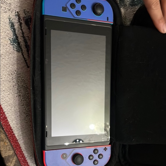 Nintendo Switch Console - Blue and Red - Picture 1 of 3